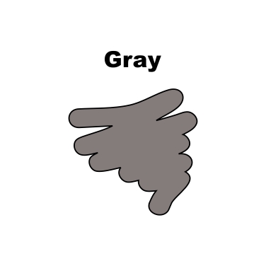 Gray Ink Spot Color
