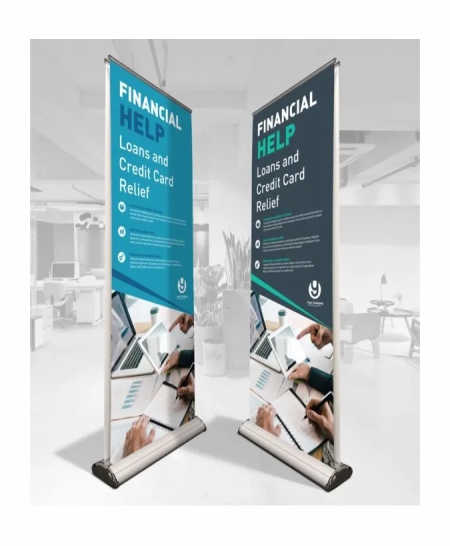 indoor double sided retractable banner