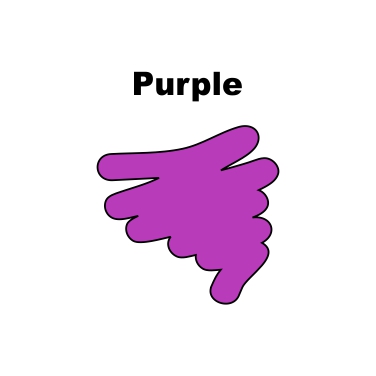 Purple Ink Spot Color